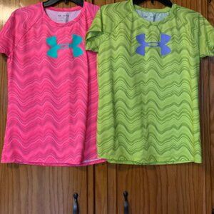 Under Armour Girls Shirt Bundle size YXL